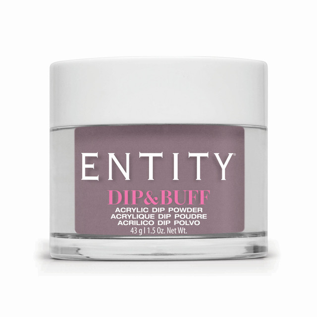 Entity Dip & Buff, "Behind The Seams", Purple Taupe Creme , 43 g | 1.5 Oz. - 5301875