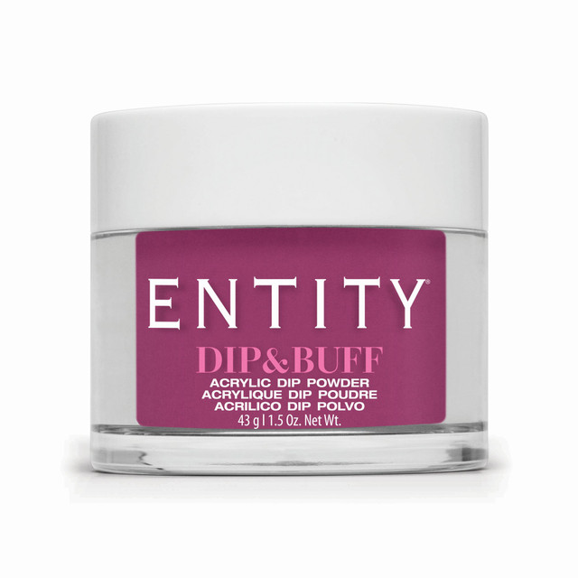 Entity Dip & Buff, "Rosy & Riveting", Berry Pink Creme , 43 g | 1.5 Oz. - 5301852