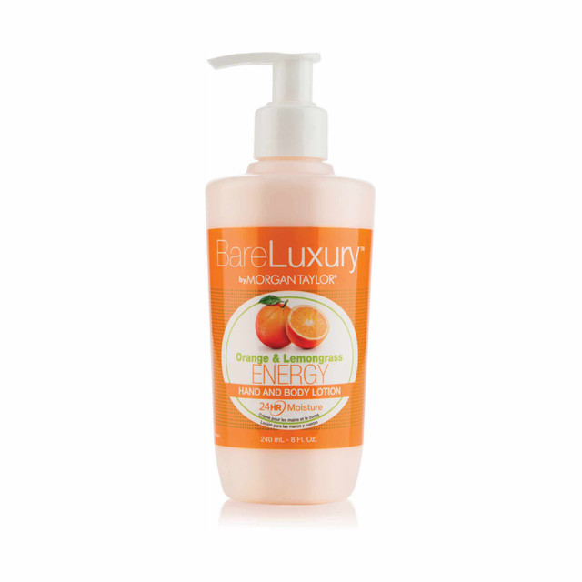 Energy Orange & Lemongrass Lotion (8 fl. oz. | 240 ml.) - BareLuxury Pump Lotion