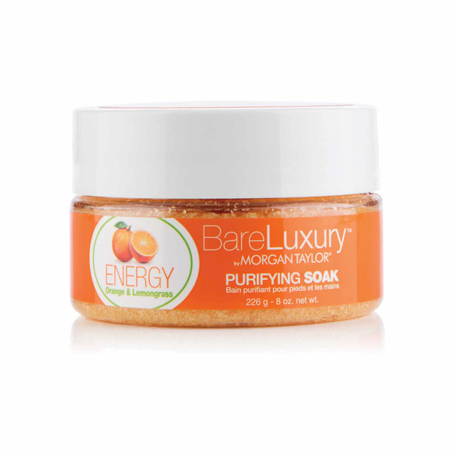 Energy Orange & Lemongrass Soak (8 oz. | 226 g.) - BareLuxury In A Jar