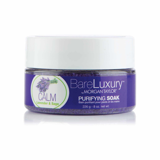 Calm Lavender & Sage Soak (8 oz. | 226 g.) - BareLuxury In A Jar