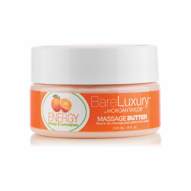 Energy Orange & Lemongrass Butter (8 oz. | 240 ml.) - BareLuxury In A Jar