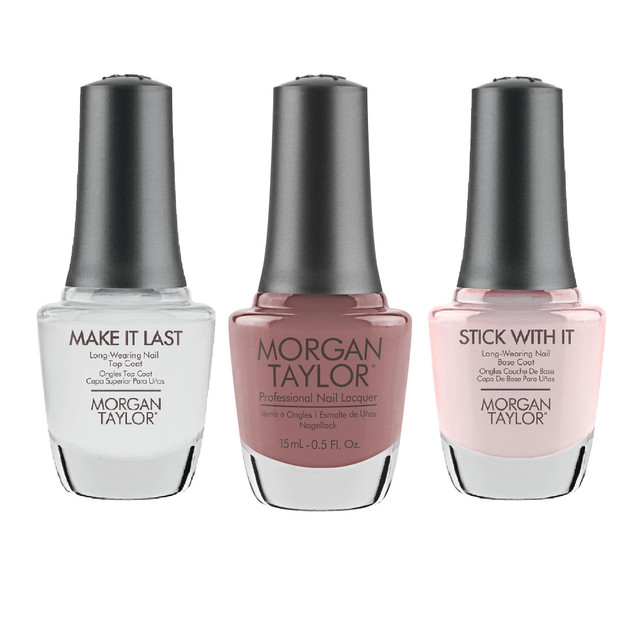Morgan Taylor Nail Polish Starter Kit with "Mauve Your Feet"