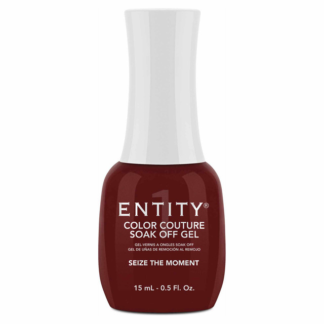 Entity One Color Couture Gel Polish "Seize The Moment" - Dark Plum Creme