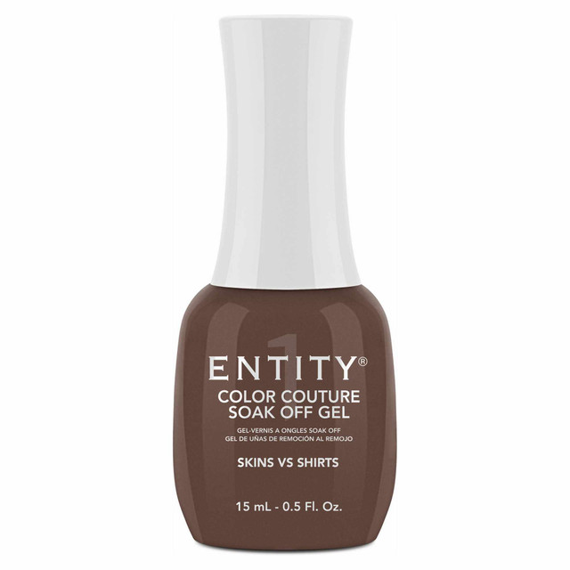 Entity One Color Couture Gel Polish "Skins Vs Shirts" - Light Brown Creme