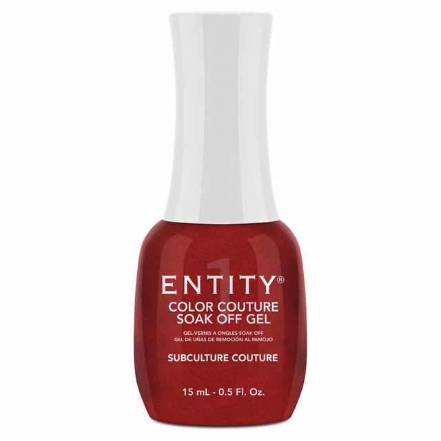 Entity One Color Couture Gel Polish "Subculture Couture" - Red Pearl