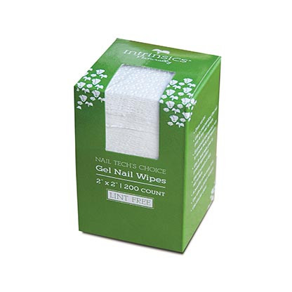 Intrinsics 406202 - 200 ct. Nail Tech Choice Gel Nail Wipes , 2"x2" lint free nail wipe