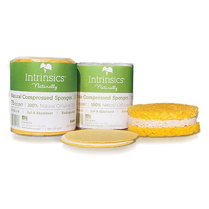 Intrinsics 401431 - 75 ct. Compressed Natural Sponges, 2.5”