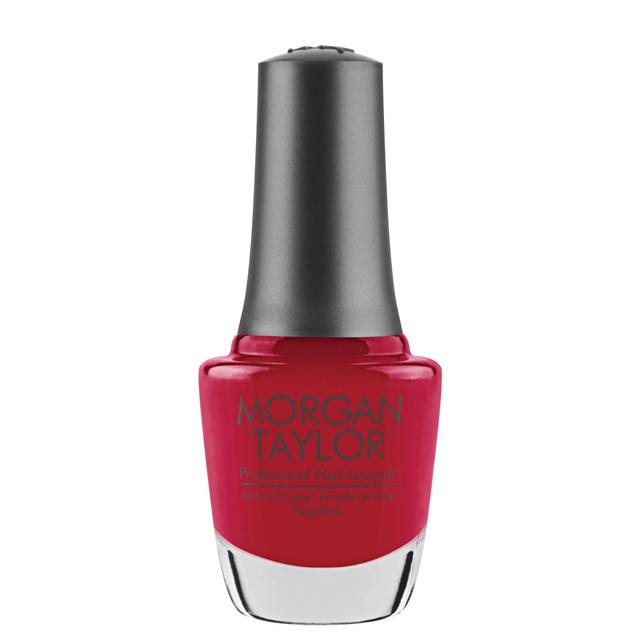Morgan Taylor "Hot Rod Red" Nail Lacquer, .5 Oz