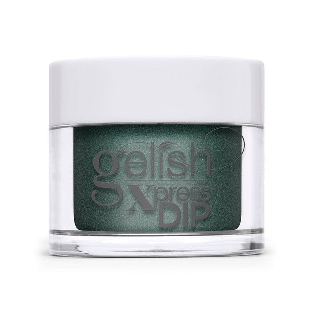 Gelish Xpress Dip "Mistress of Mayhem" Disney Villains Collection, 1.5 oz. - Emerald Glitter