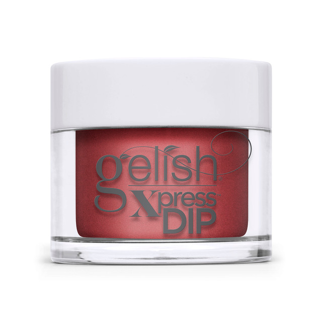 Gelish Xpress Dip "Just One Bite" Disney Villains Collection, 1.5 oz. - Candy Apple Red Shimmer