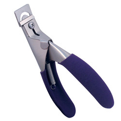 Satin Edge 5" Rubber Grip Acrylic Nail Slicer - SE-2024