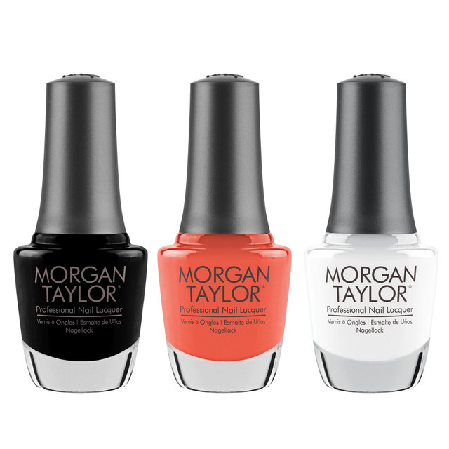 Morgan Taylor Nail Lacquer Halloween Nail Art Bundle, 3 colors