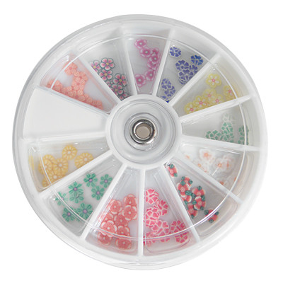 DL Pro Flower Nail Art Slices