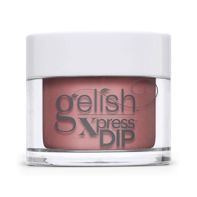 Gelish Xpress Dip "Be Free" Dip Powder - Rosy Mauve Crème, 43g | 1.5 oz