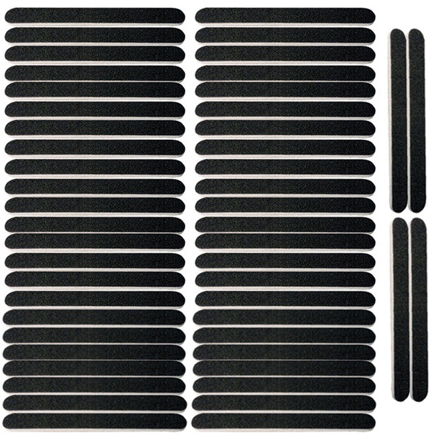 DL Pro Black Nail File 80/80 Grit, Case Pack of 50