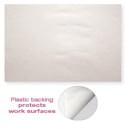 DL Pro Protective Nail Towels w/Plastic Backing - 50/PK