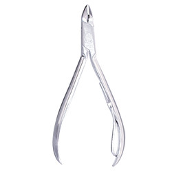 Satin Edge 4-1/4" Cuticle Nipper Full Jaw Single Spring