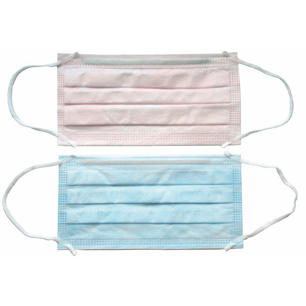 Carolina Cotton USA Earloop Face Mask, Blue, 50 ct.