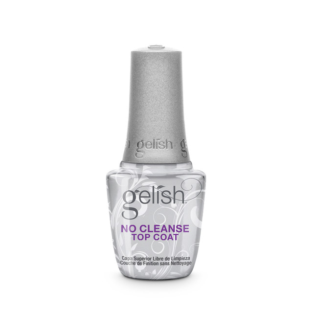 Gelish No Cleanse Soak-Off Gel Top Coat, 15 mL | .5 fl. oz.