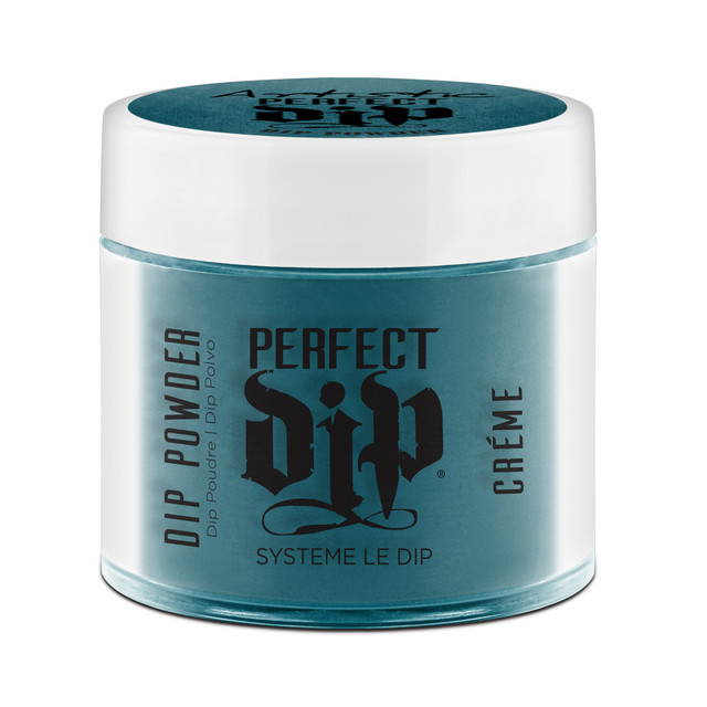 Artistic Nail Design "All About The Sound" - Bright Teal Crème Perfect Dip Powder 23 g | 0.8 Oz