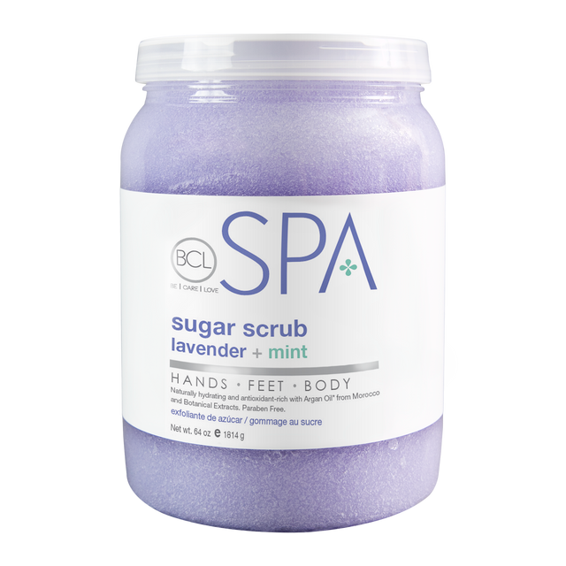 BCL SPA 64 oz. Sugar Scrub Lavender + Mint