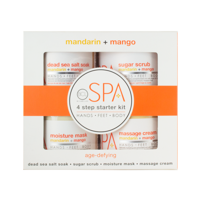 BCL SPA Mandarin + Mango 4 Step Starter Kit