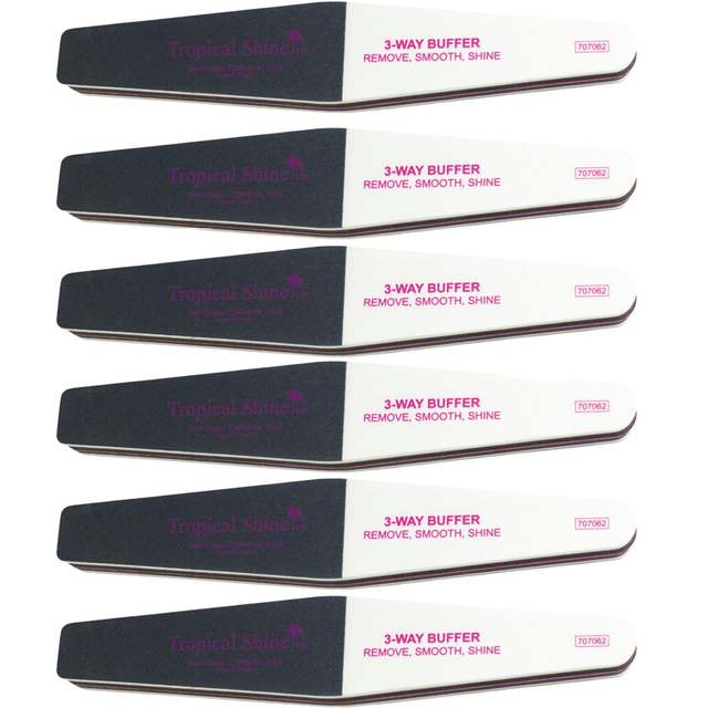 Tropical Shine 3-Way Angle Buffer (Shine-Remove/Smooth)- Case Pack of 6