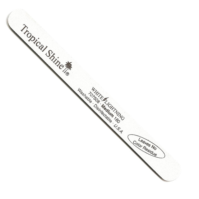 Tropical Shine White Lightning File 180 Grit (Medium)