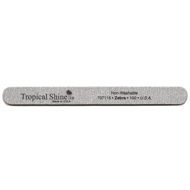 Tropical Shine Zebra File 100 Grit (Coarse)