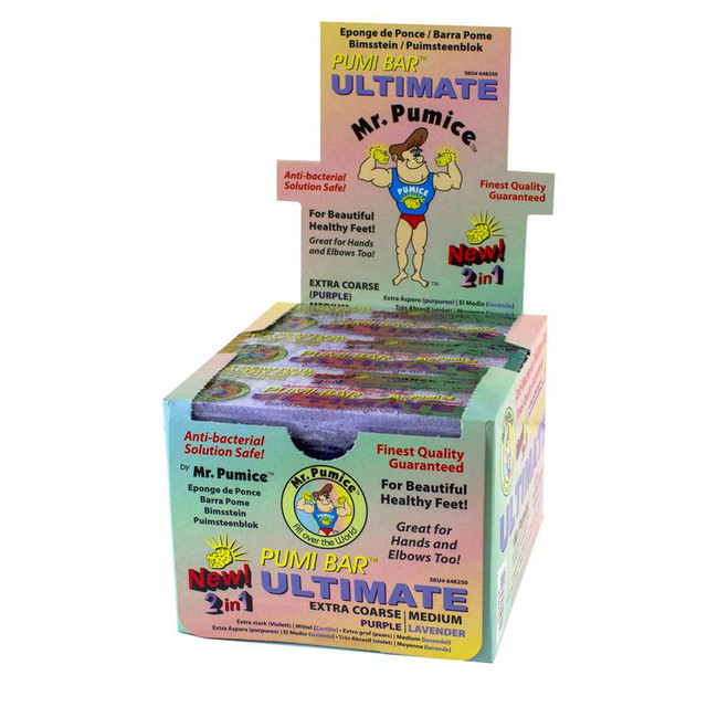 Mr. Pumice Ultimate Pumi Bar - 12 pc Display