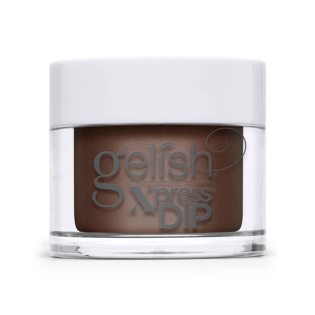 Gelish Xpress Dip "Totally Trailblazing" - Hot Chocolate Crème - 43g | 1.5 oz.