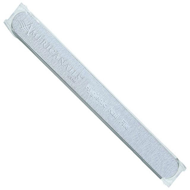 Americanails Hygienic Files, Zebra 80/80 Grit, 20 ct.