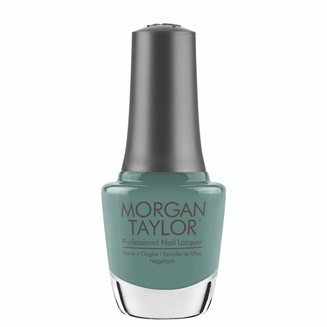 Morgan Taylor Nail Lacquer "Bloom Service", Dusty Teal Crème, 15 mL | .5 fl. Oz.