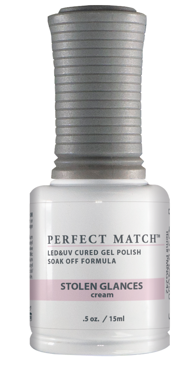 Le Chat Perfect Match Gel Polish & Lacquer Set, Stolen Glances, 15 mL | .5 fl. oz., PMS242