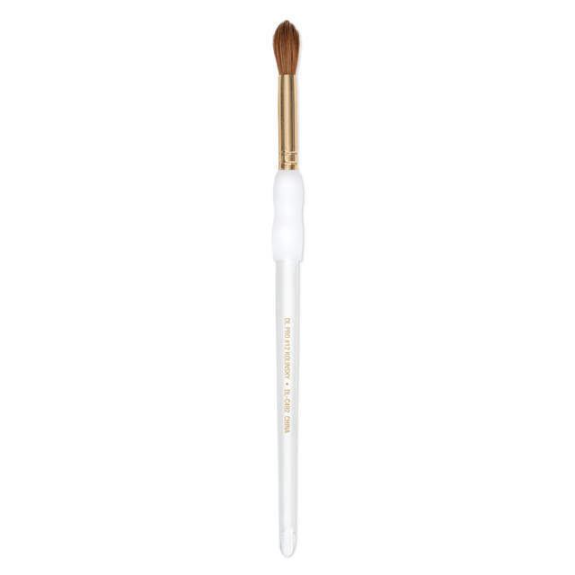 DL Pro #12 Gel Grip Kolinsky Acrylic Brush