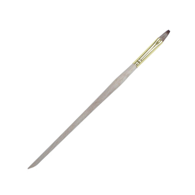 DL Pro #7 Flat Kolinsky Acrylic Brush