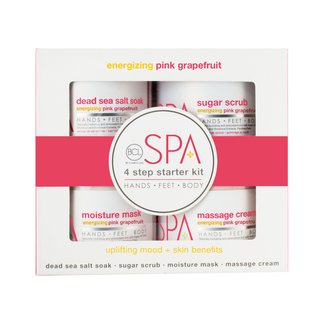 BCL SPA Pink Grapefruit 4 Step Starter Kit
