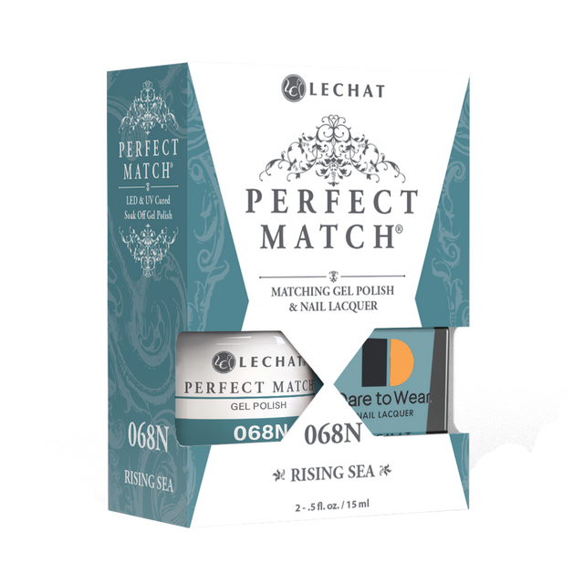 LeChat "Rising Sea" - Holocene Collection Gel Polish & Nail Lacquer Duo - PMS068N