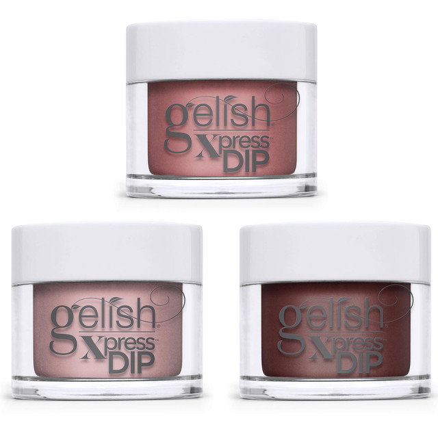 Gelish Xpress Dip "Out in the Open" Spring Collection Bundle One, 3 Colors Included