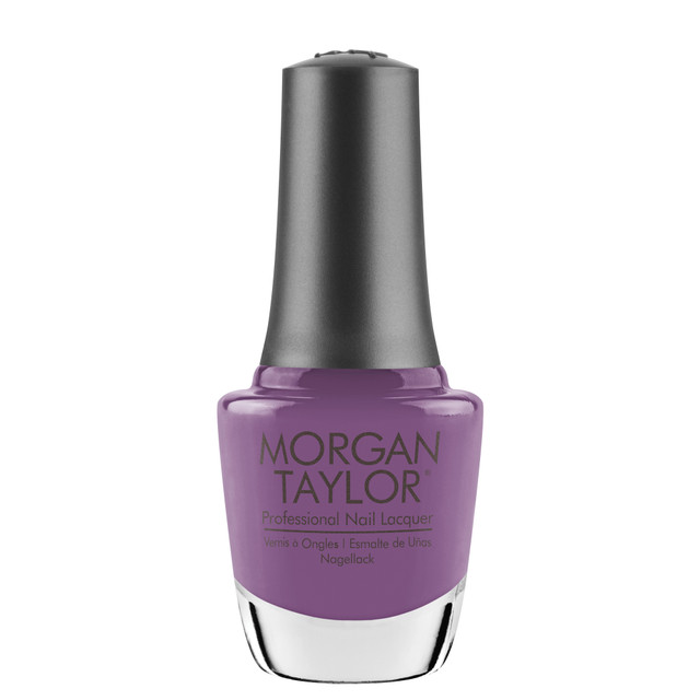 Morgan Taylor Nail Lacquer "Malva" Medium Purple Crème - 15 mL | .5 fl oz - 3110484