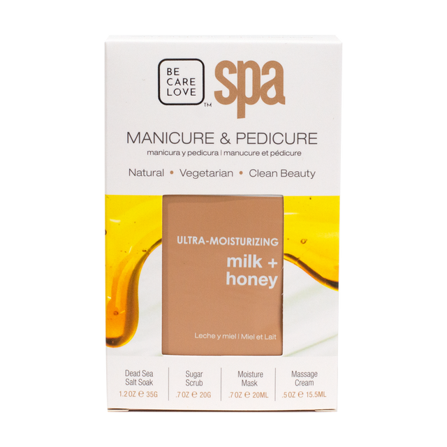 BCL Spa Milk + Honey Complete 4-Step System, Single Use Packet Box
