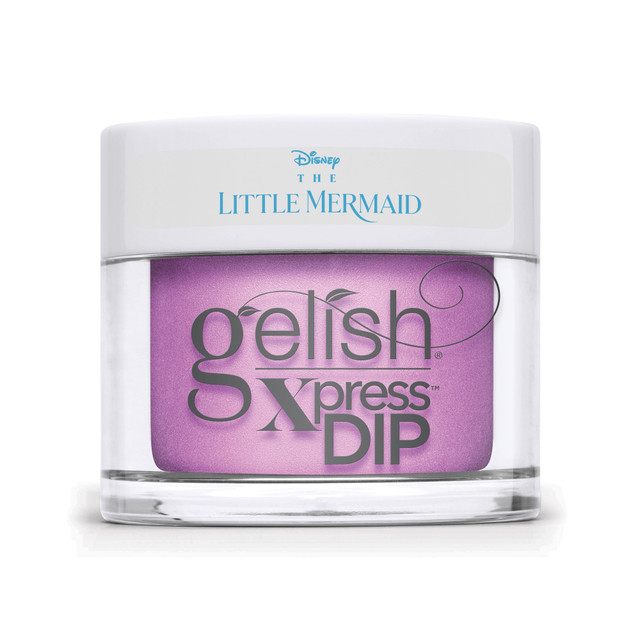 Gelish Xpress Dip n Brush "Tail Me About It", Light Lavender Shimmer, 43 g | 1.5 oz - Splash of Color Collection