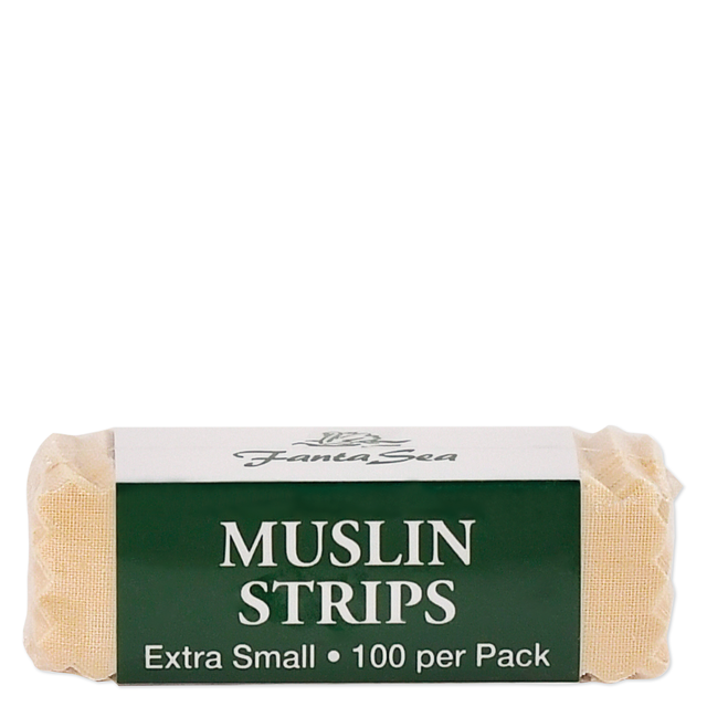 FantaSea Extra Small Muslin Epilating Strips 100/PK - FSC704