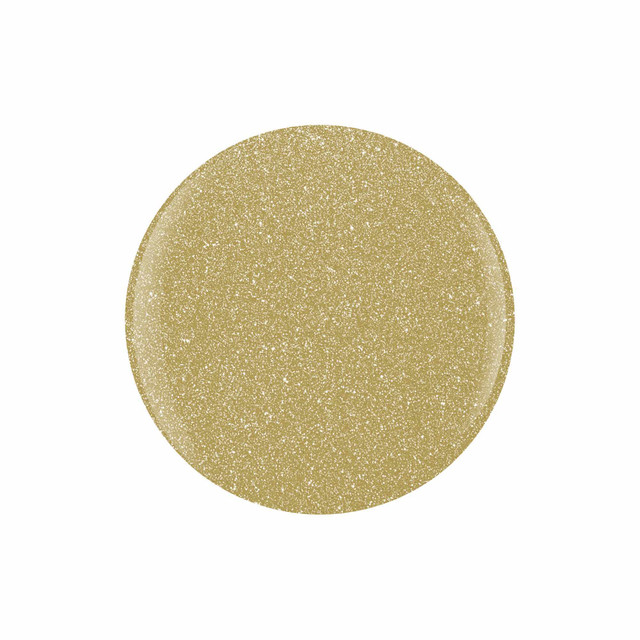 Gelish Flash Glam Soak-Off Gel Polish "Star Quality", Light Gold Glitter, 15 mL | .5 fl oz - 1110500
