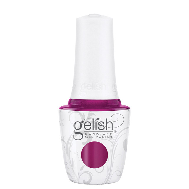 Gelish Soak-Off Gel Polish "Sappy But Sweet", Fuschia Berry Pearl, 15 mL | .5 fl oz - Change of Pace Collection