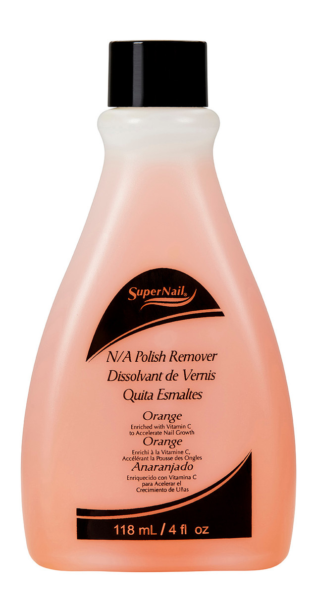 SuperNail Orange Polish Remover - 4 fl oz