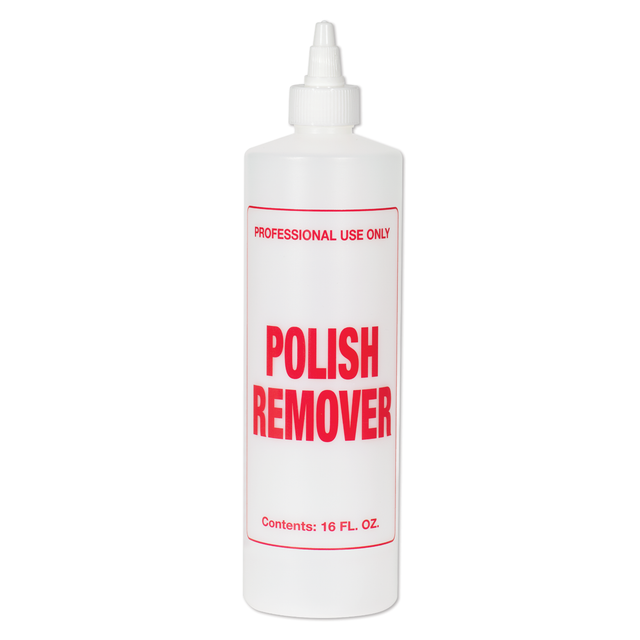 Soft 'N Style Imprinted Twist Top Bottle, Polish Remover, 16 oz.