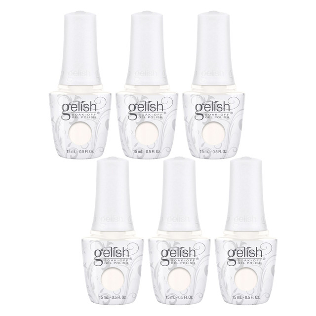 Gelish "Sheek White" Soak-Off Gel Polish - 1110811, Case Pack of 6