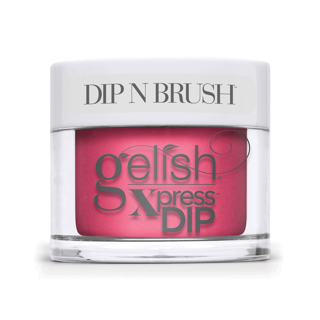 Gelish Xpress Dip "Got Some Altitude", Bright Pink Crème, 43g | 1.5 oz -Up In The Air Collection